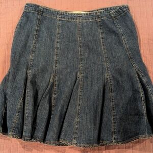 Gap jean skirt